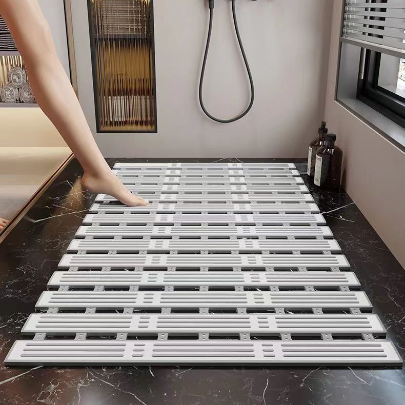 Bathroom rubber floor mat, anti-slip, dries quickly